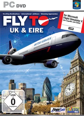Produktbild von Flight Simulator X - Fly To UK & Eire
