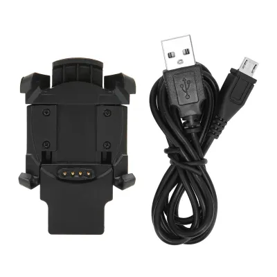 Image de Chargeur compatible avec Garmin Descent Mk1 GPS Smart Watch Câble de charge USB Clip Dock