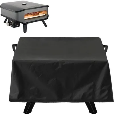 Immagine prodotto di Copertura protettiva per forno a gas per pizza, tessuto Oxford 420D, 17 pollici, 62 x 62 x 28 cm, resistente alle intemperie, antimacchia