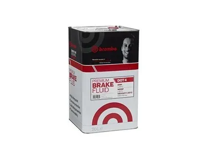 Produktbild von BREMBO L 14 200 DOT 4 Bremsflüssigkeit Brems Flüssigkeit 20L Brake Fluid