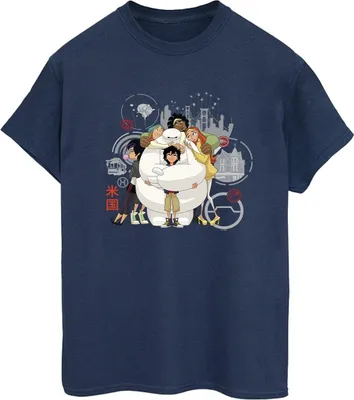 Produktbild von Disney - "Big Hero 6" T-Shirt für Damen BI15628 (M) (Grau)