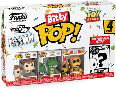 Produktbild von Toy Story - Woddy Rex Slinky Dog & Mystery   - Bitty Pop! Funko
