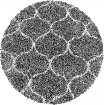 Image de Tapis à poils longs avec motif scandinave SCANDINAV A