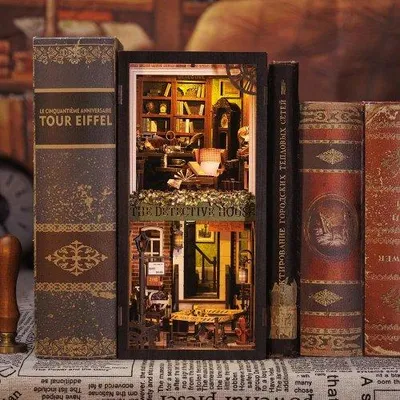 Produktbild von Book Nook Set – Detektivbüro Rose