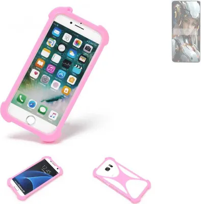 Produktbild von K-S-Trade Handy Hülle kompatibel mit Cubot Max 5 Schutz Hülle Bumper Silikon Schutz Hülle Cover Case Silikoncase Silikonbumper TPU Softcase