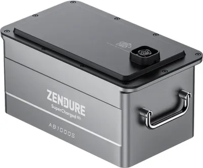 Produktbild von Zendure Solarflow AB1000S - 0,96 kWh - Speicher für Balkonkraftwerk-ZDAB1000S-gy
