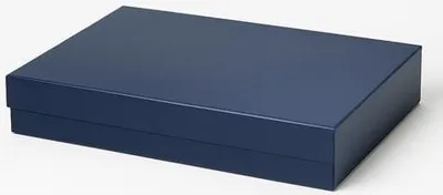 Produktbild von Magnetische Geschenkbox, dunkelblau, 440 x 320 x 70 mm (Außenmaße) A3