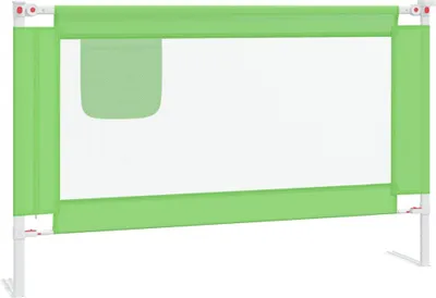 Obrázok produktu pre vidaXL Ochrana postele pre batoľatá Zelená 120x25 cm Látka