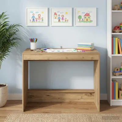 Obrázek produktu pro vidaXL Noční stolek Artisan – dubová dřevotříska 100 x 45 x 75 cm