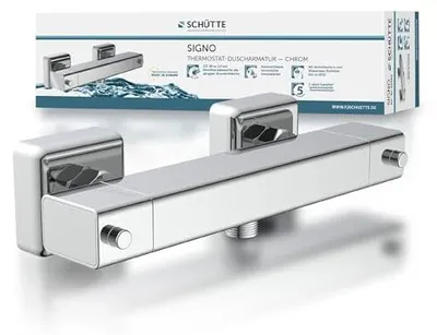 Obrázek produktu pro SCHÜTTE SIGNO sprchová baterie s termostatem, termostat, sprchová baterie, sprchový termostat v chromu