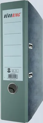 Produktbild von Wolkenmarmor Ordner, A4, Rücken- breite, 80mm, grau