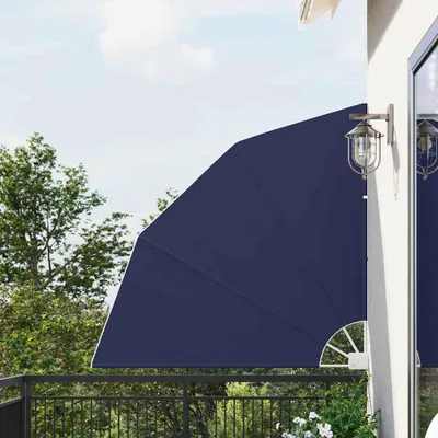 Produktbild von Balkon Sichtschutz Marineblau 140 x 140 cm Stoff