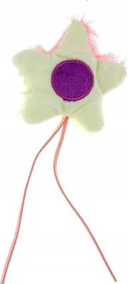 Produktbild von FURRY Katzenspielzeug haarige FLOWER Quasten