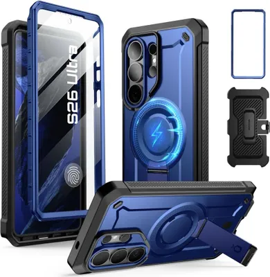 Imagen del producto de Funda para móvil Galaxy S26 Ultra, Supcase UB Pro Mag con MagSafe SP+noSP, azul-