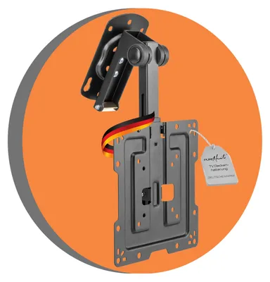 Produktbild von PureMounts TV Deckenhalterung 19-43 Zoll klappbar schwenkbar VESA200