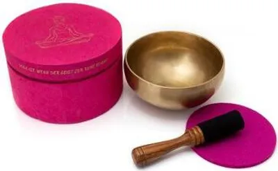 Produktbild von Klangschalen-Set in Box pink Yoga M5186