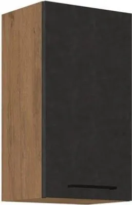 Image de Meuble haut de cuisine 40 cm ZHILAN - chêne lancelot / matera