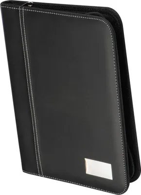 Image de Porte-documents - A5 Map relié - 1 pièce - noir - papier