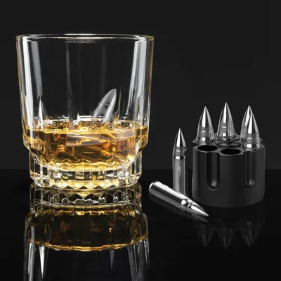 Produktbild von Mad Monkey - Patronen Eiswürfel aus Edelstahl