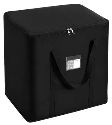 Image de Sac de voyage étanche en Oxford, 120 litres, noir, pour le camping