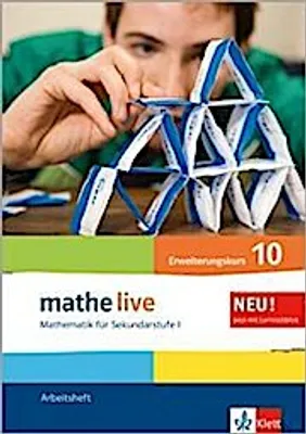 Produktbild von mathe live. Arbeitsheft mit Lösungsheft Erweiterungskurs 10. Schuljahr. Allgemeine Ausgabe