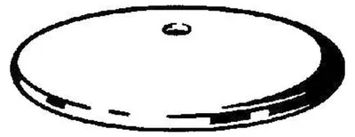 Image de Viega Tempoplex 6956.0 Couvercle D=120mm pour garnitures de vidage DW, 192730