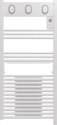 Produktbild von Elektrischer Handtuchtrockner – MARAPI TACTILE WHITE – 1500 W + 1000 W Gebläse – Flüssigkeitsträgheit – Programmierbar – Digitaler Bildschirm