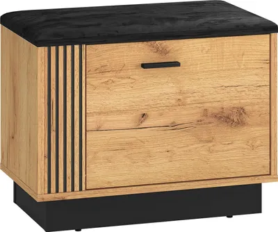 Produktbild von Marmex Möbel Schuhschrank VASCO 02 Schuhkipper mit Sitzplatz + Sitzkissen für den Flur