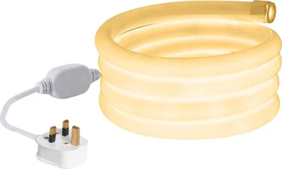 Produktbild von LED-Streifen Neon Dimmbar 220V Warmweiß Rund 360° 9W/m Schnitt 100cm IP67 nach Maß 5 m