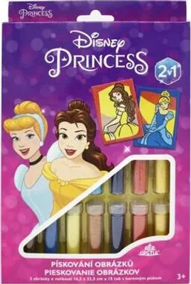 Obrázek produktu pro Červený hrad broušení obrázky 2 v 1 princezna