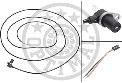 Produktbild von OPTIMAL ABS Sensor Raddrehzahl Hinten passend für MERCEDES-BENZ M-Klasse (W164) 06-S651