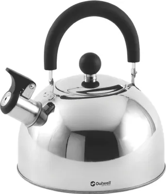 Produktbild von Outwell 650282, Kessel, Edelstahl, 2,2 l, Schwarz, Silber, Schwarz, Edelstahl