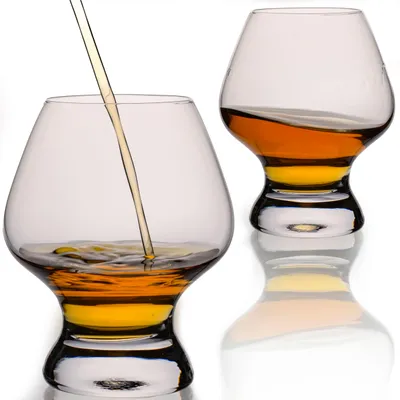 Produktbild von IMPERIAL glass 2er Set Tasting Glas 220ml Nosing Glas Degustationsglas aus Glas - Cognacglas Whiskyglas spülmaschinenfest