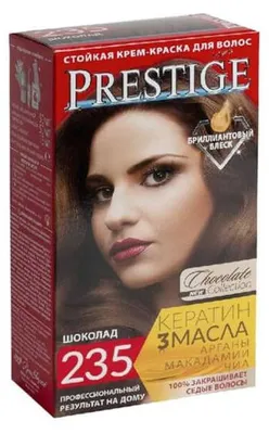 Obrázek produktu pro Vips Prestige permanentní krémová barva na vlasy 235 čokoláda 115 ml