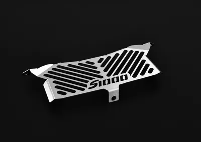 Immagine prodotto di Coperchio radiatore olio ZIEGER compatibile con BMW S 1000 XR BJ 2015-19 Design Logo argento