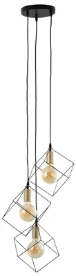 Obrázek produktu pro Näve LED závěsné světlo CANTO 39x39cm 120W černé 7082922