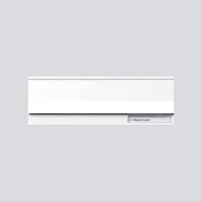 Produktbild von S Siedle & Soehne Briefklappenmodul BE 611-3/1-0 W (200017502-01)