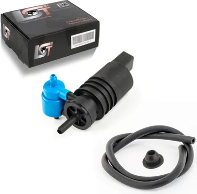 Produktbild von Scheibenwaschpumpe Waschwasserpumpe mit Schlauch für Ford für MAN für VW
