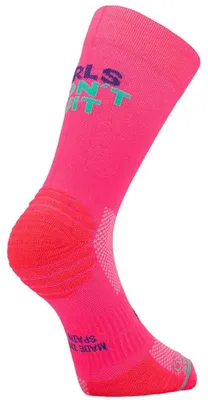 Image de Chaussettes Sporcks « Girls Don't Quit » rose, pointures 38-40