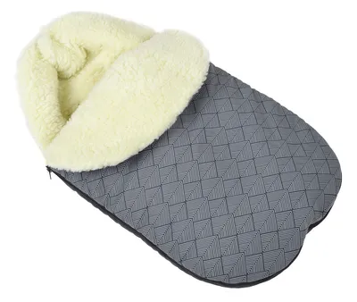 Produktbild von Baby Fußsack WinterFußsack für Kinderwagen wolle Tannemuster Mit Kaputze [071]