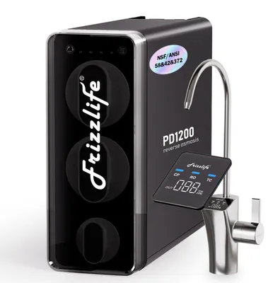 Umkehrosmose-Wasserfilter 1200 GPD, tanklos, unter Spüle, PD1200