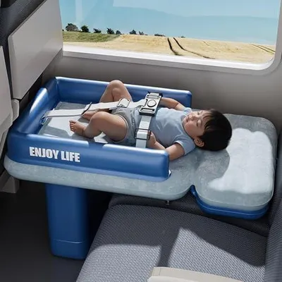 Produktbild von Tragbares Flugzeugbett, weich und faltbar