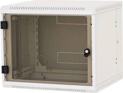Obrázek produktu pro Nástěnný rozváděč s jednodílnými plechovými dveřmi 4U/395 mm