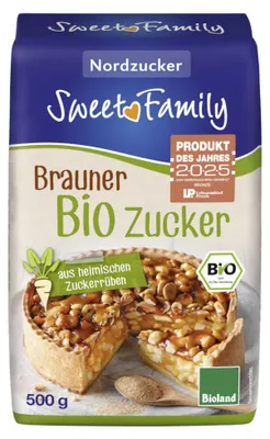Produktbild von Nordzucker Sweet Family Brauner Zucker aus Zuckerrüben 500g