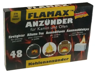 Obrázok produktu pre Tuhý podpalač FLAMAX 48 kociek
