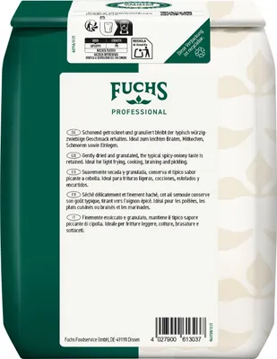 Produktbild von Fuchs Professional Knoblauch granuliert mit scharfen Aroma 1000g