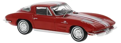 Image de Ixo - Chevrolet Corvette Stingray 1963, échelle 1/43