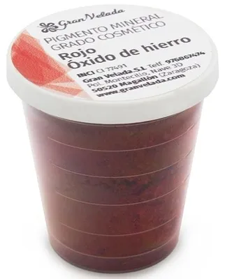 Produktbild von Gran Velada - Seifenpigment Eisenoxidrot migrationsarm Pulver 150 cm³