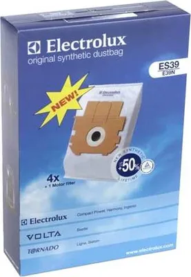 Image de ELECTROLUX - 2570 2560 2540 + ES39 + ORIG Z Vacuumbeutel 4er Pack + 1 MICROFILTER - 9002565431