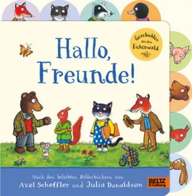 Produktbild von Hallo, Freunde! Geschichten aus dem Eichenwald